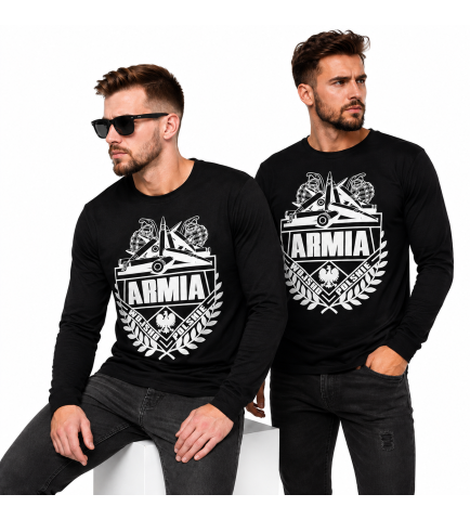 LONGSLEEVE PATRIOTYCZNY - ARMIA (BIAŁY)